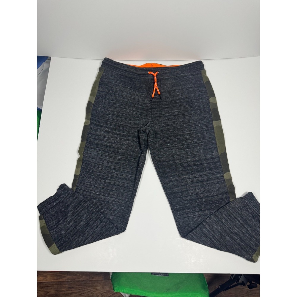 Urban Pipeline Jogger Pants‎ Boys 14H Gray Camouflage Cotton Drawstring Waist